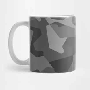 Design camo pattern grey Mug